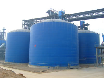 恒山水泥钢板库改造