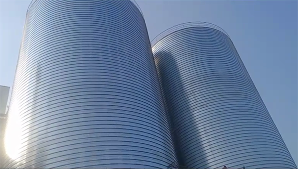 恒山2座混凝土高架卷板仓