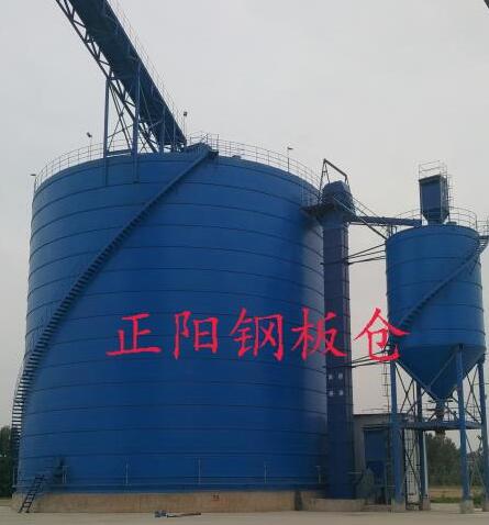 恒山大型矿粉钢板库