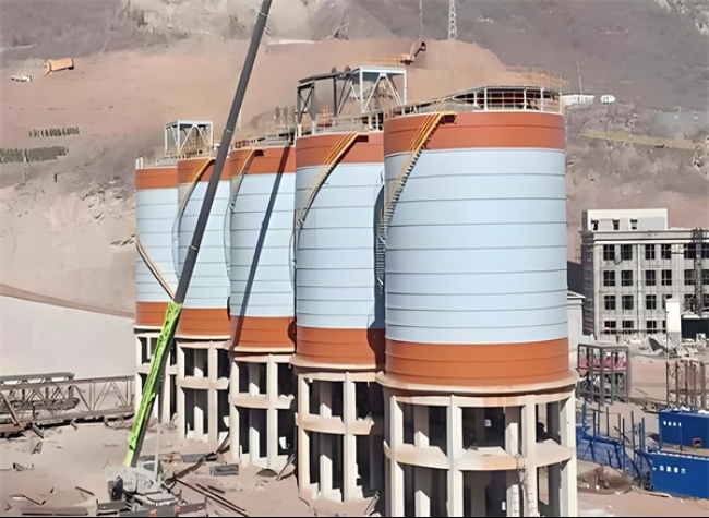 恒山高架钢板仓